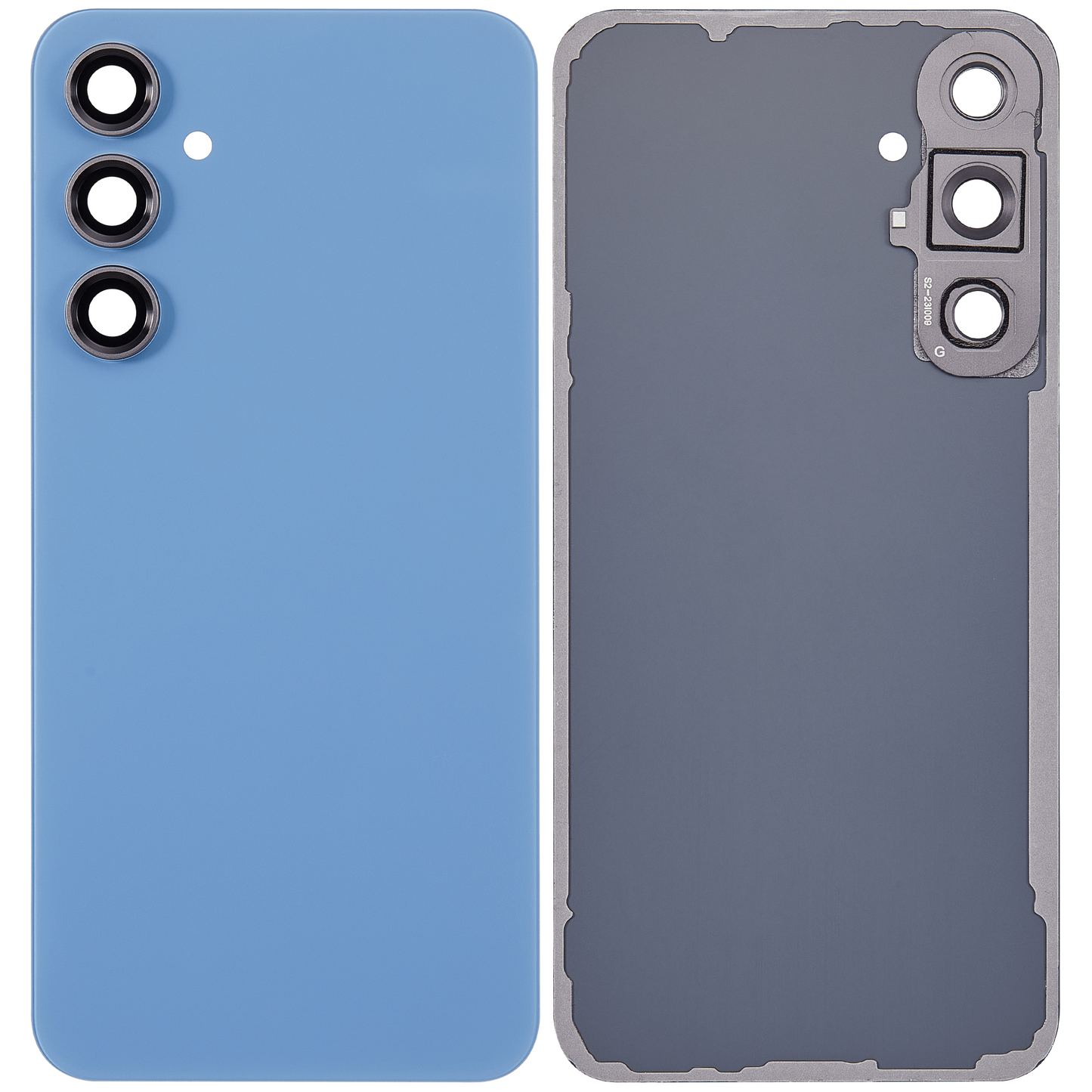 Back Glass Panel for Samsung Galaxy S23 FE 5G Indigo with Camera Lens