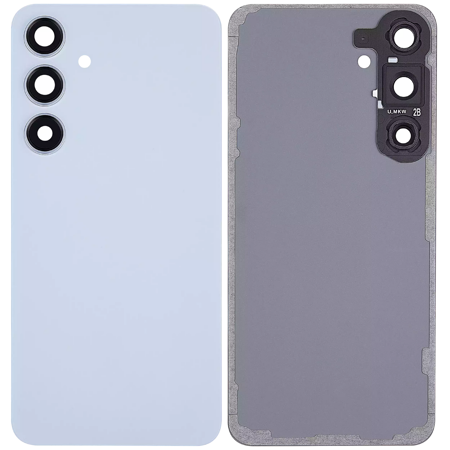 Back Glass Panel for Samsung Galaxy S24 Plus 5G Sapphire Blue with Camera Lens