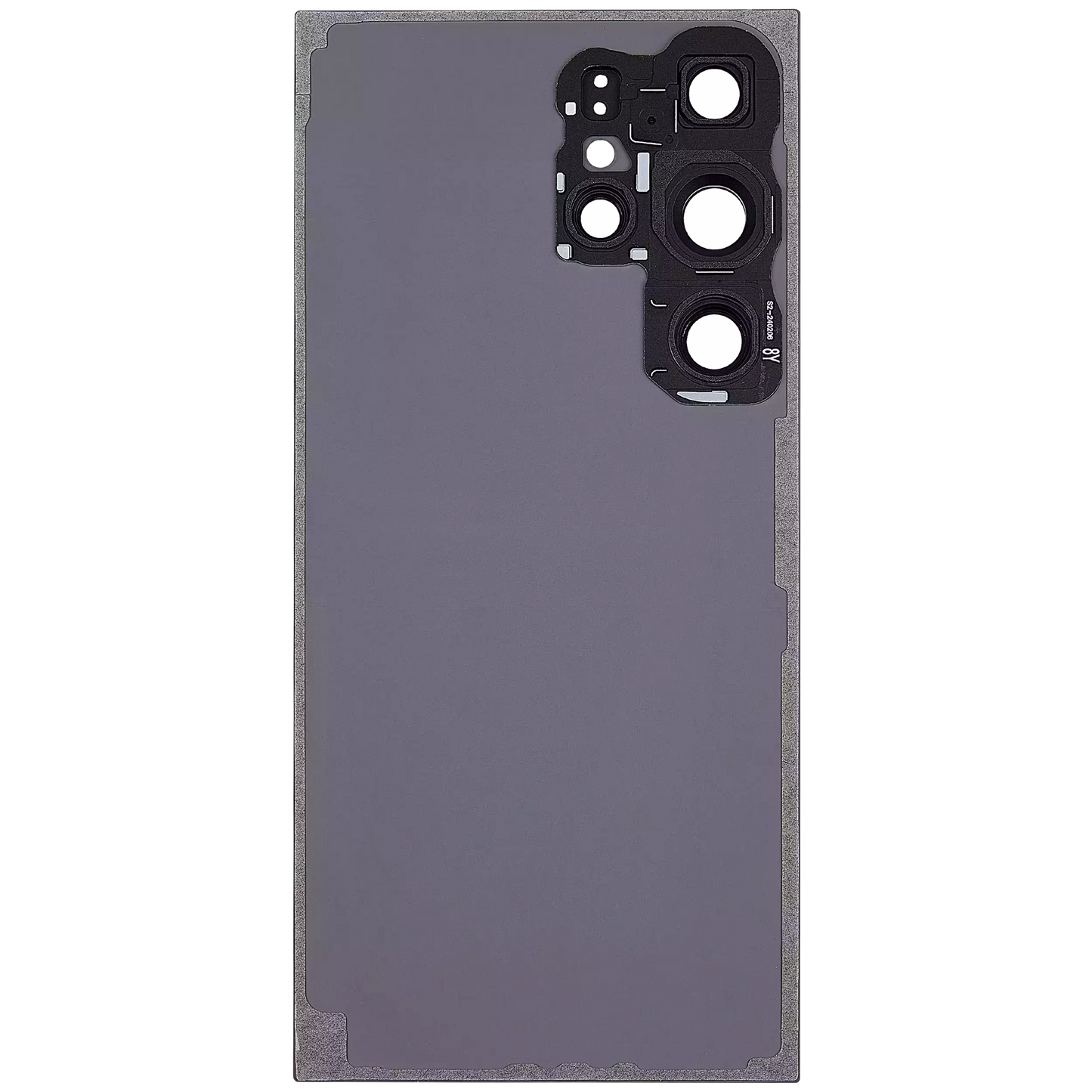 Back Glass Panel for Samsung Galaxy S24 Ultra 5G Titanium Yellow with Camera Lens