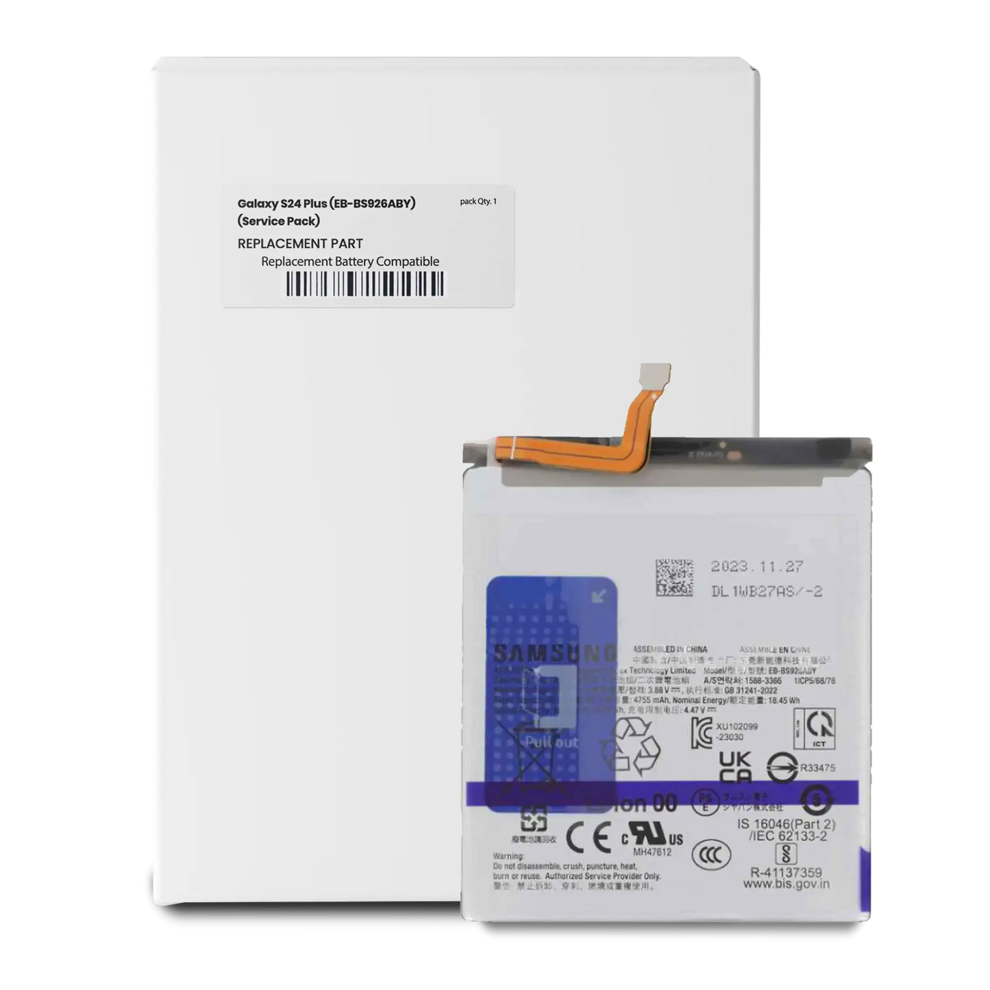 Battery for Samsung Galaxy S24 Plus 5G