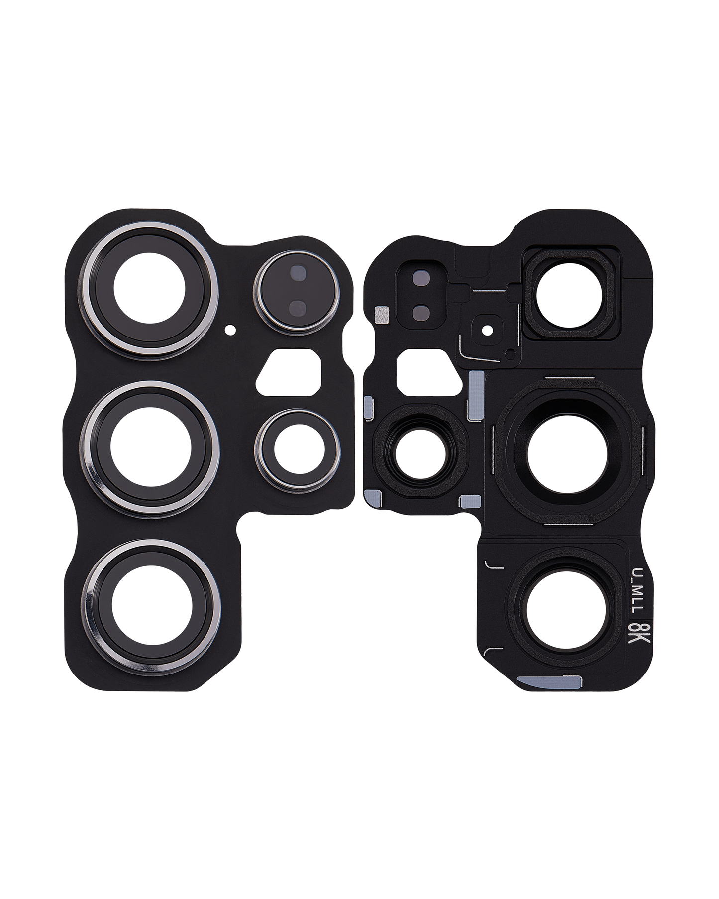 Camera Lens for Samsung Galaxy S24 Ultra 5G Titanium Black with Frame