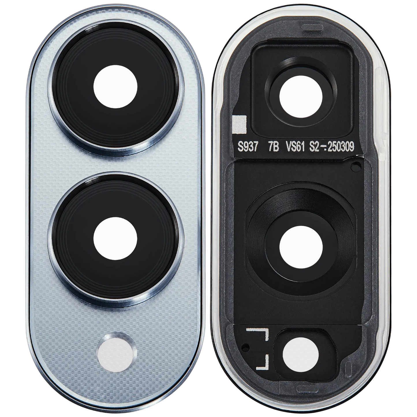 Camera Lens for Samsung Galaxy S25 Edge 5G Titanium Icyblue with Frame