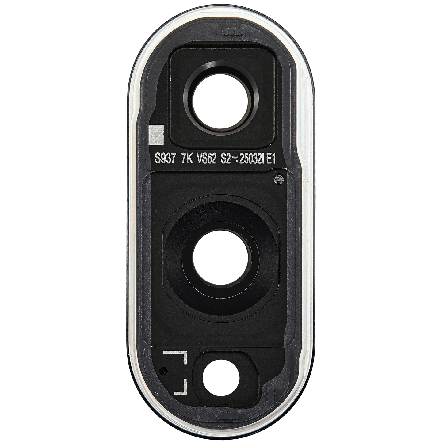 Camera Lens for Samsung Galaxy S25 Edge 5G Titanium Jetblack with Frame