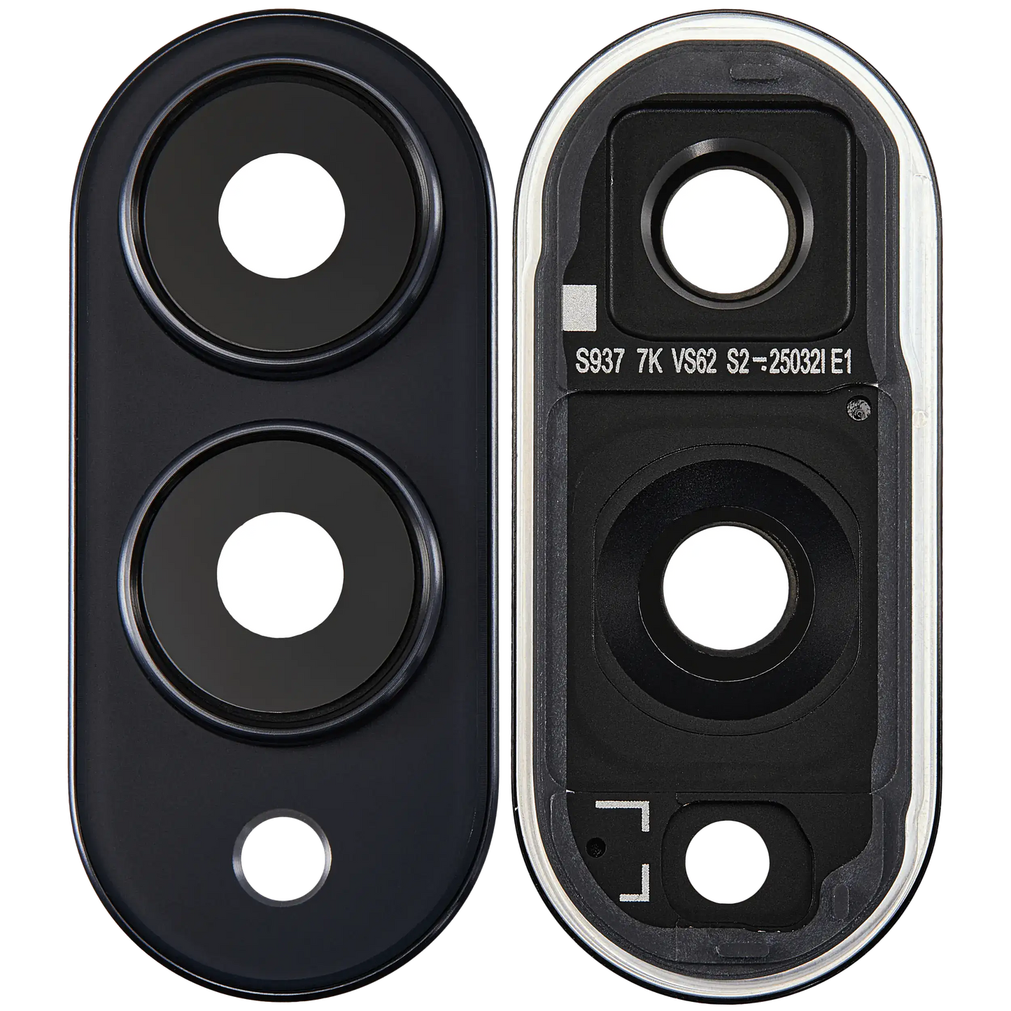 Camera Lens for Samsung Galaxy S25 Edge 5G Titanium Jetblack with Frame
