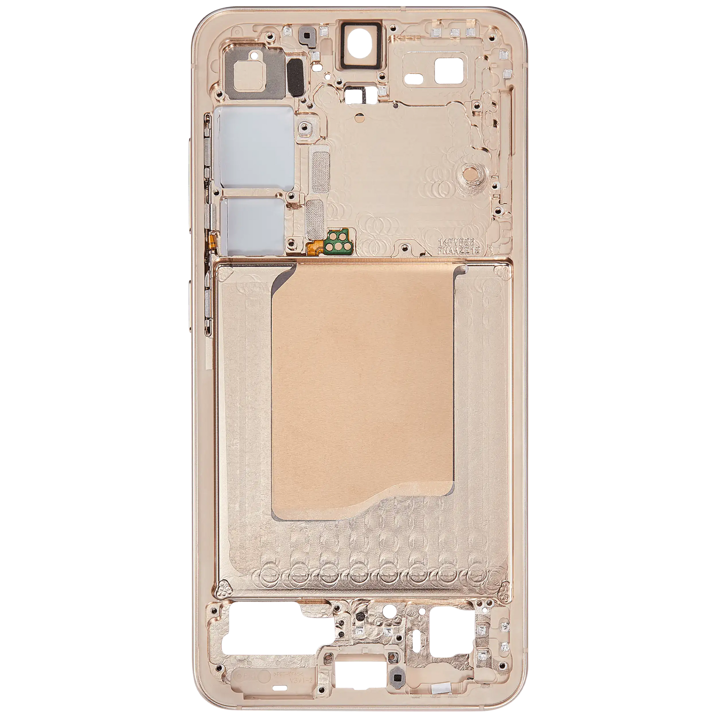 LCD Frame Middle Chassis for Samsung Galaxy S25 5G Pink Gold