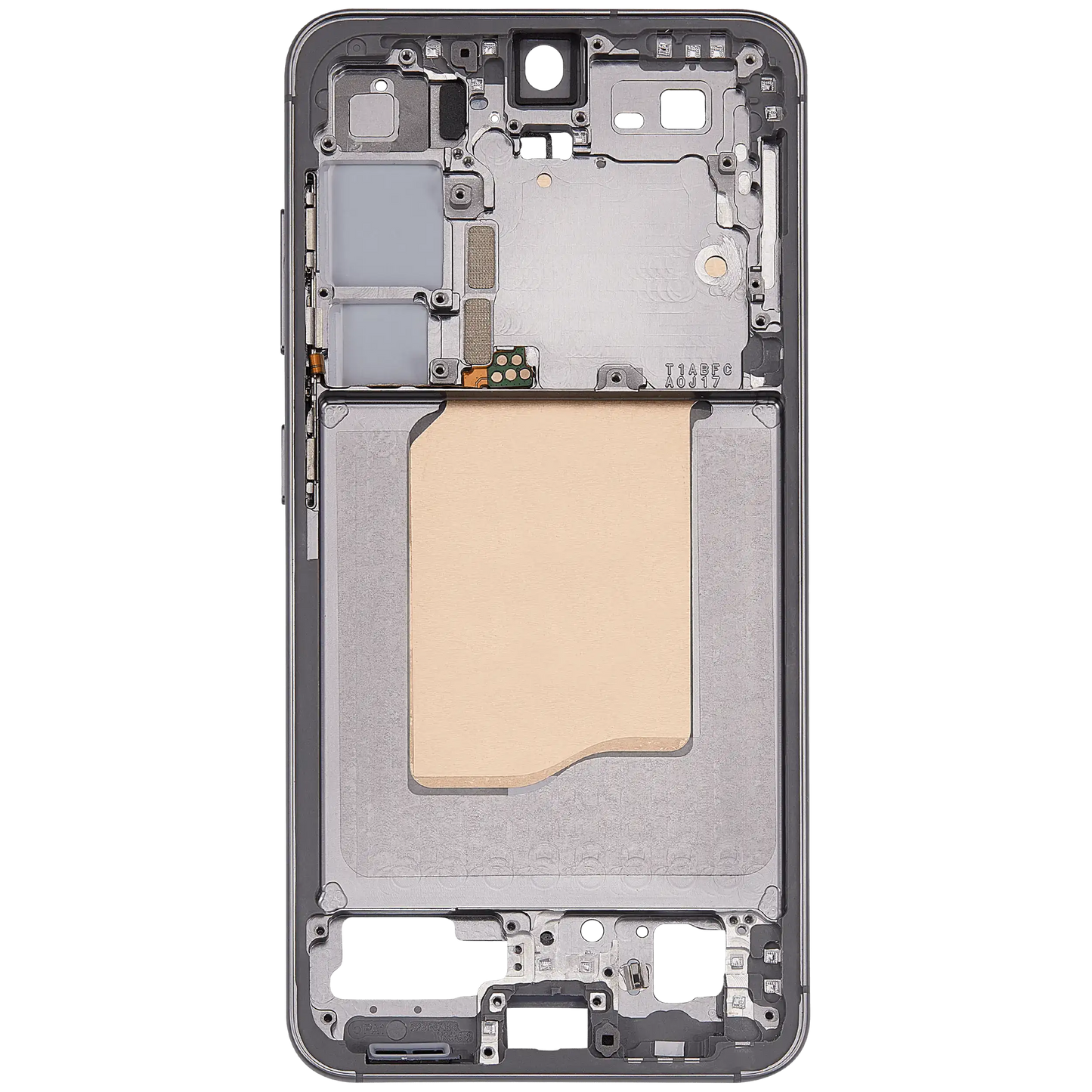 LCD Frame Middle Chassis for Samsung Galaxy S25 5G Silver Shadow