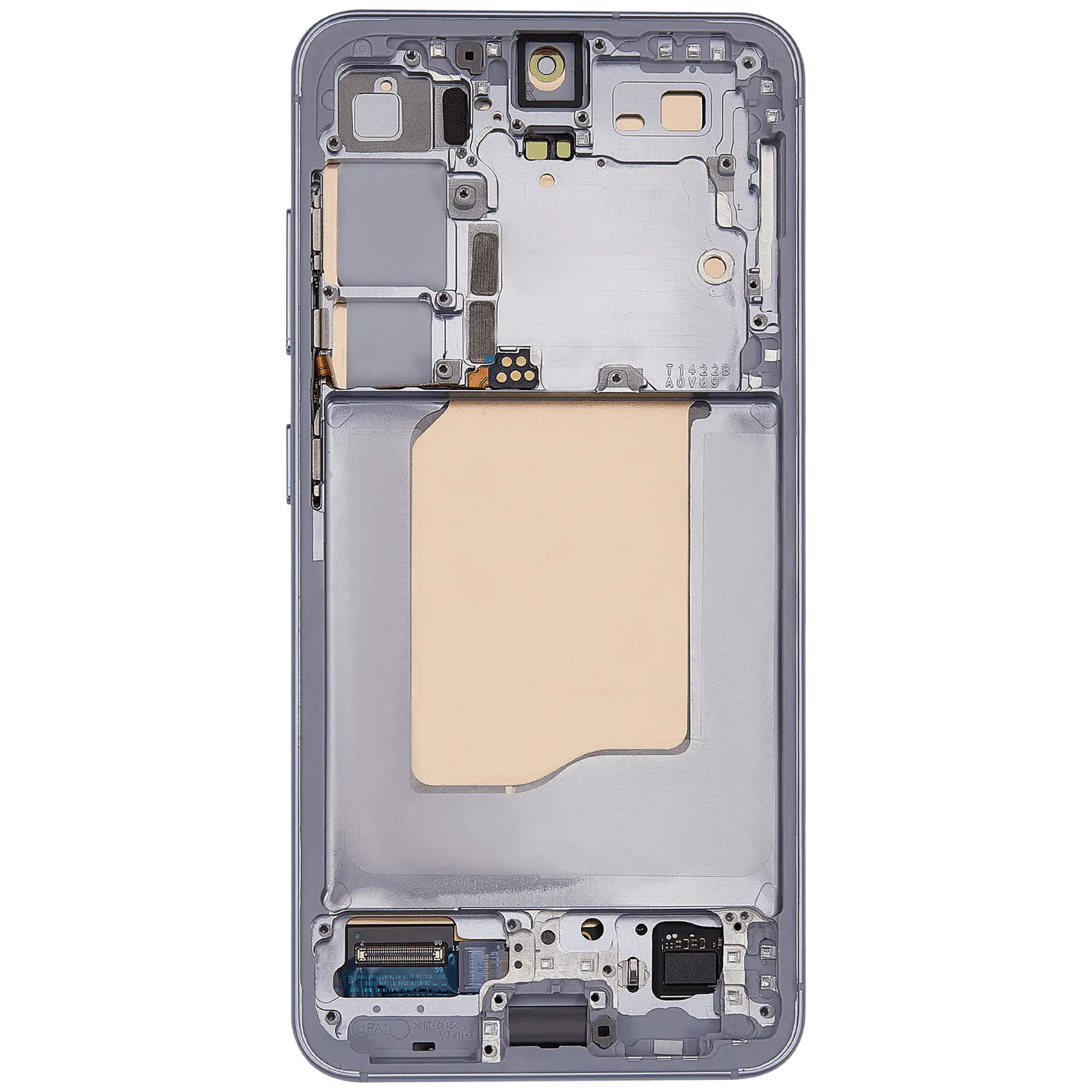 OLED Display Screen for Samsung Galaxy S25 5G Blue with Frame Folder Combo Fingerprint Working