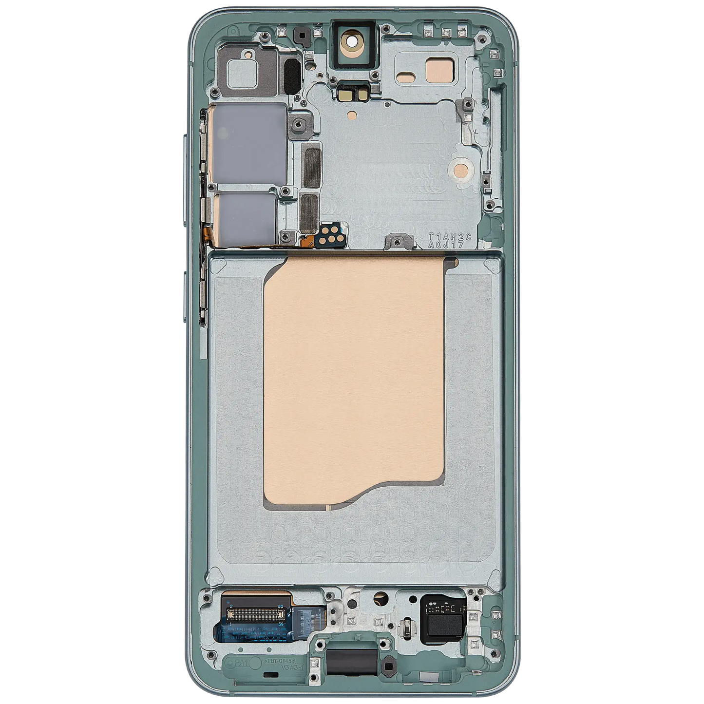 OLED Display Screen for Samsung Galaxy S25 5G Mint with Frame Folder Combo Fingerprint Working