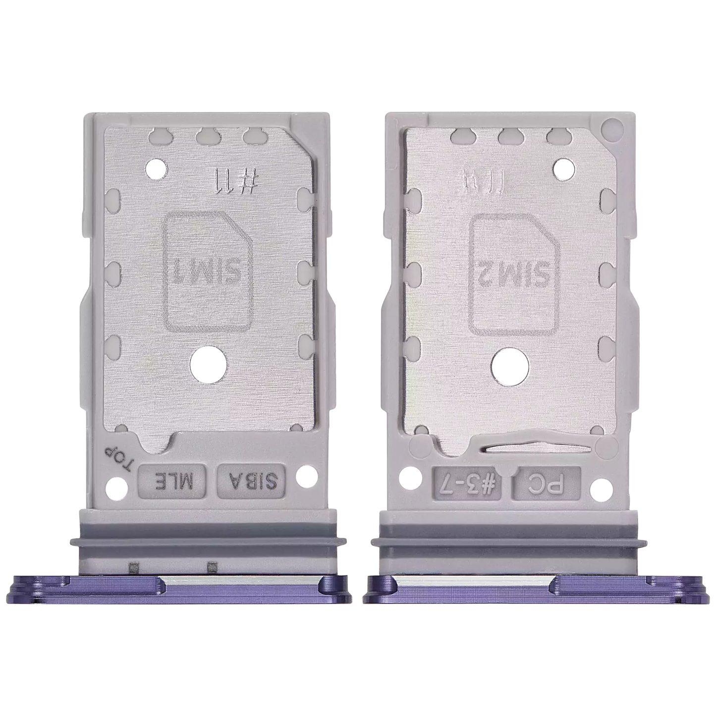 Sim Card Holder Tray for Samsung Galaxy S24 5G Cobalt Violet