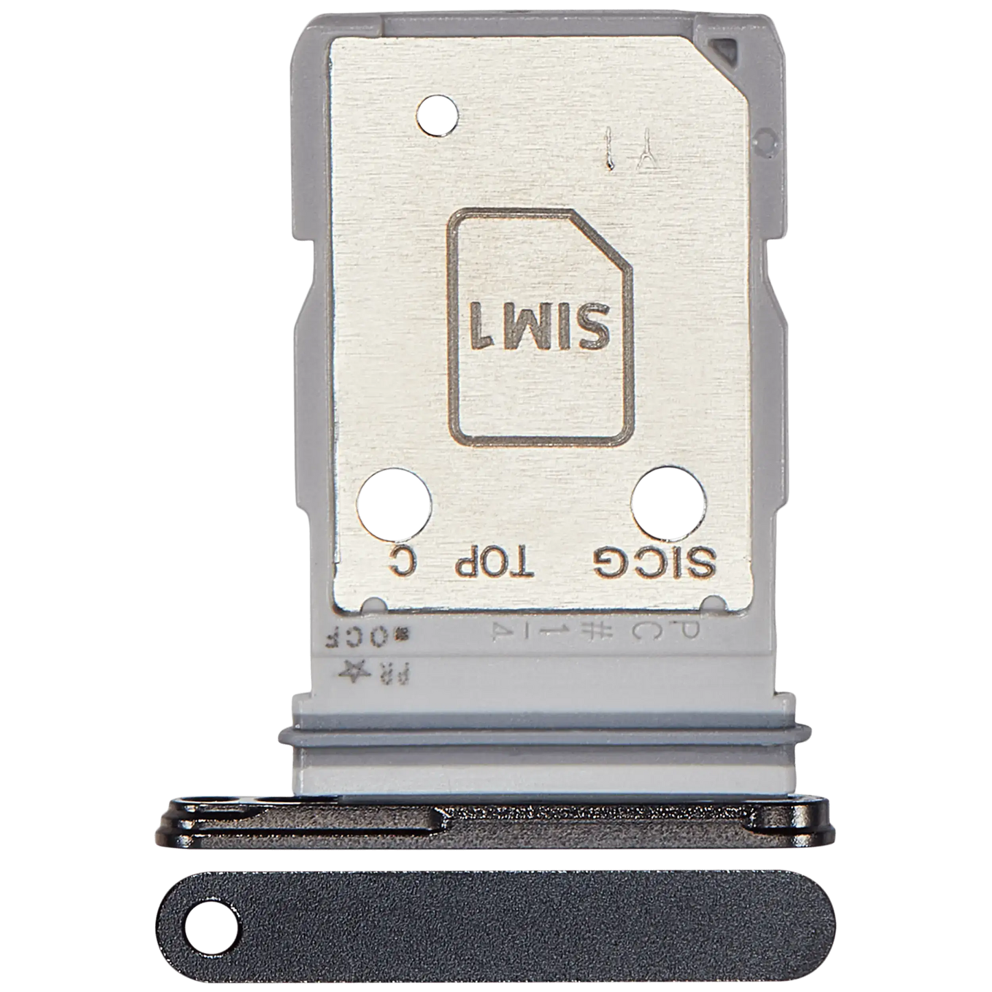 Sim Card Holder Tray for Samsung Galaxy S25 Edge 5G Titanium Jetblack