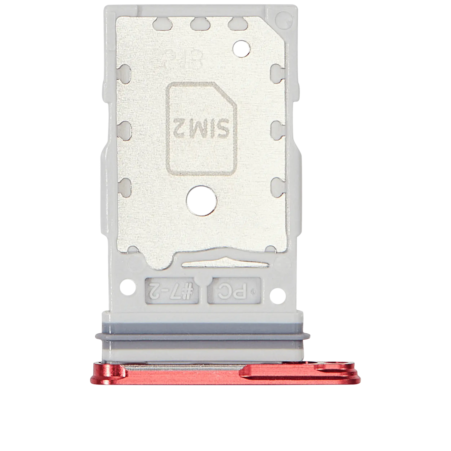 Sim Card Holder Tray for Samsung Galaxy S25 Plus 5G Coral Red