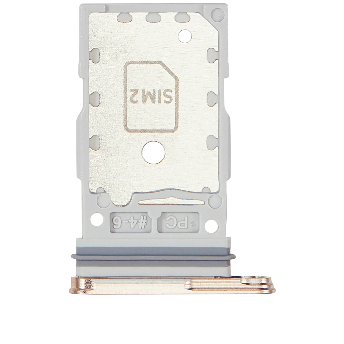 Sim Card Holder Tray for Samsung Galaxy S25 5G Pink Gold