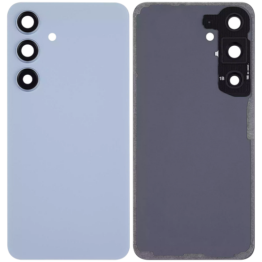 Back Glass Panel for Samsung Galaxy S24 5G Sapphire Blue with Camera Lens