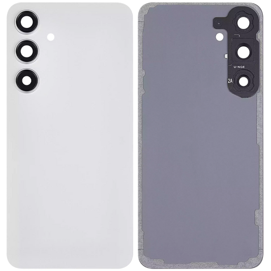 Back Glass Panel for Samsung Galaxy S24 Plus 5G Marble Grey with Camera Lens