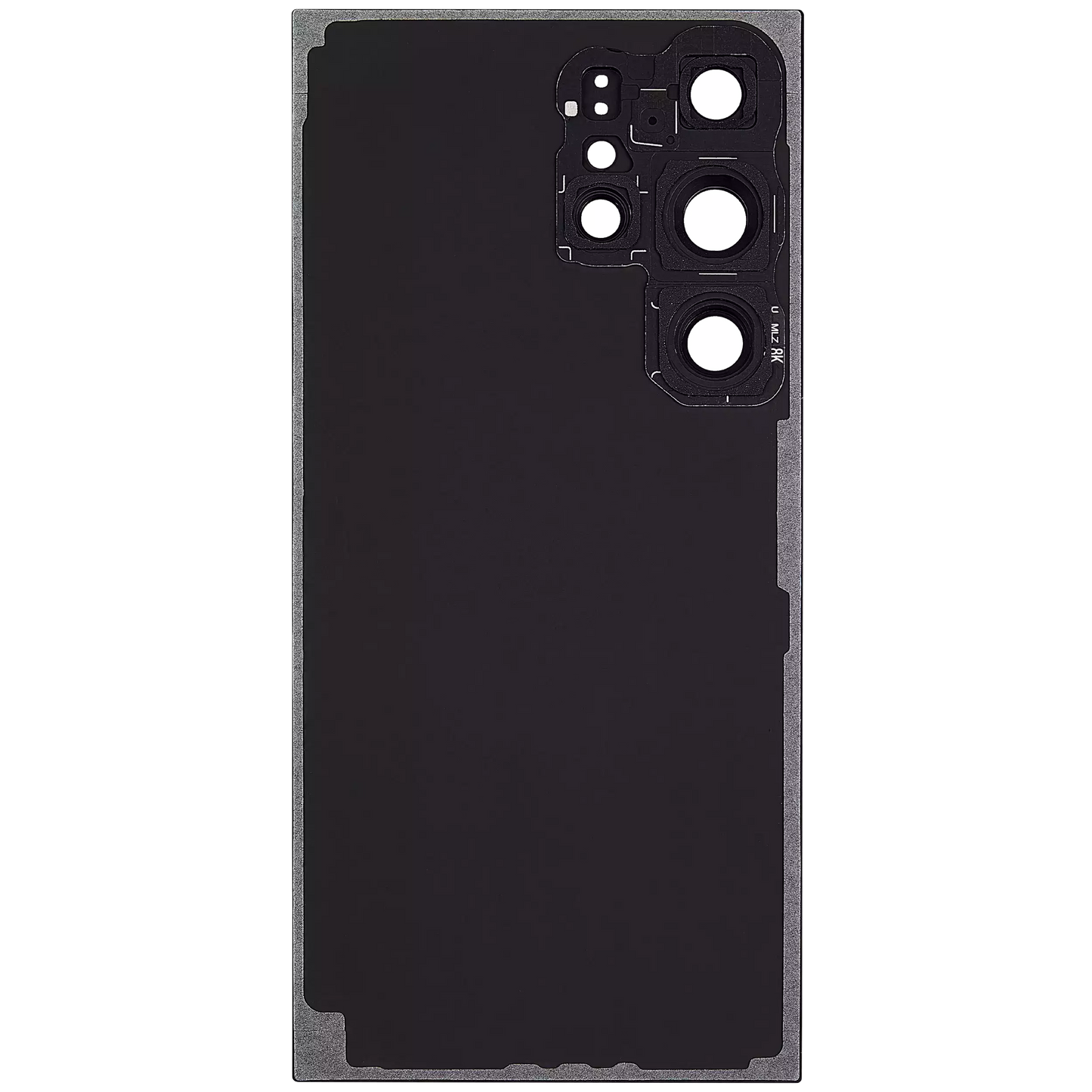 Back Glass Panel for Samsung Galaxy S24 Ultra 5G Titanium Black with Camera Lens