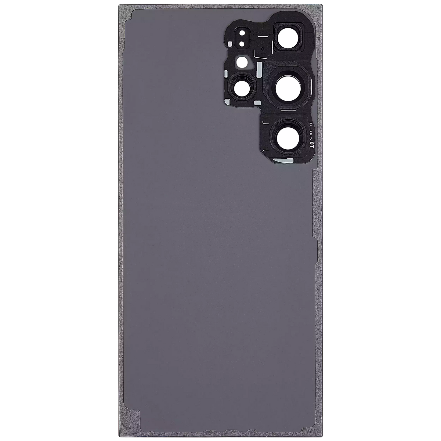 Back Glass Panel for Samsung Galaxy S24 Ultra 5G Titanium Gray with Camera Lens