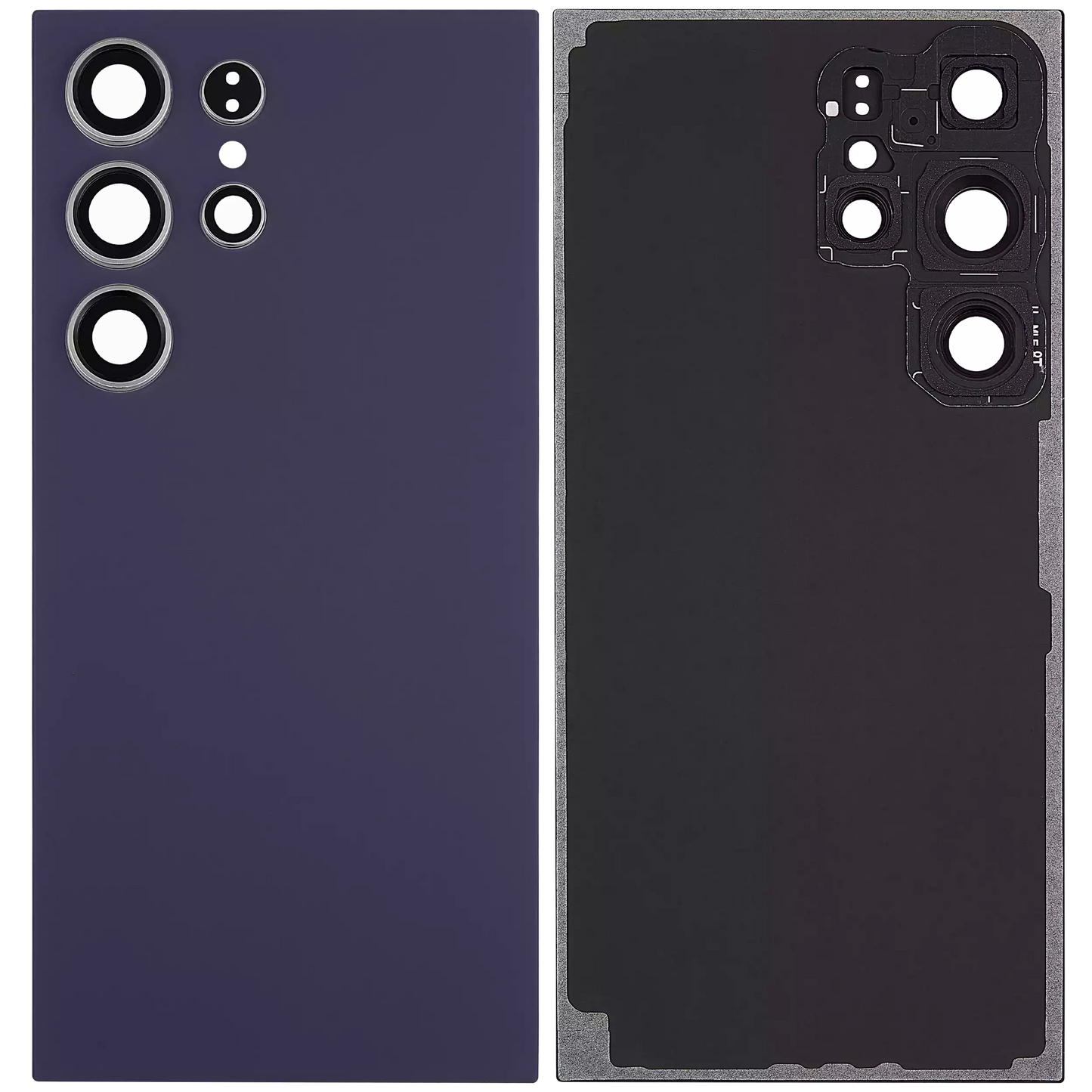 Back Glass Panel for Samsung Galaxy S24 Ultra 5G Titanium Violet with Camera Lens