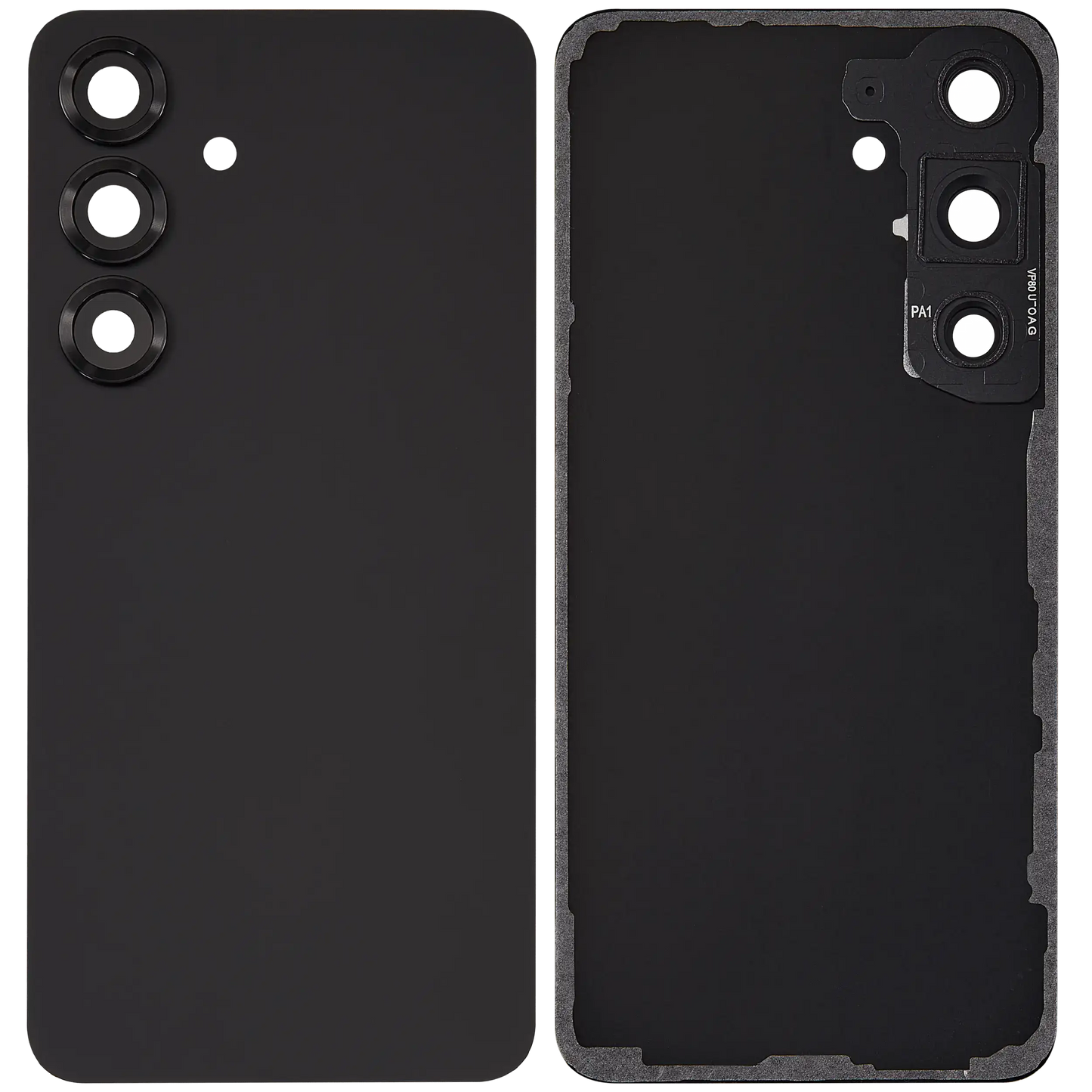 Back Glass Panel for Samsung Galaxy S25 5G Blue Black with Camera Lens