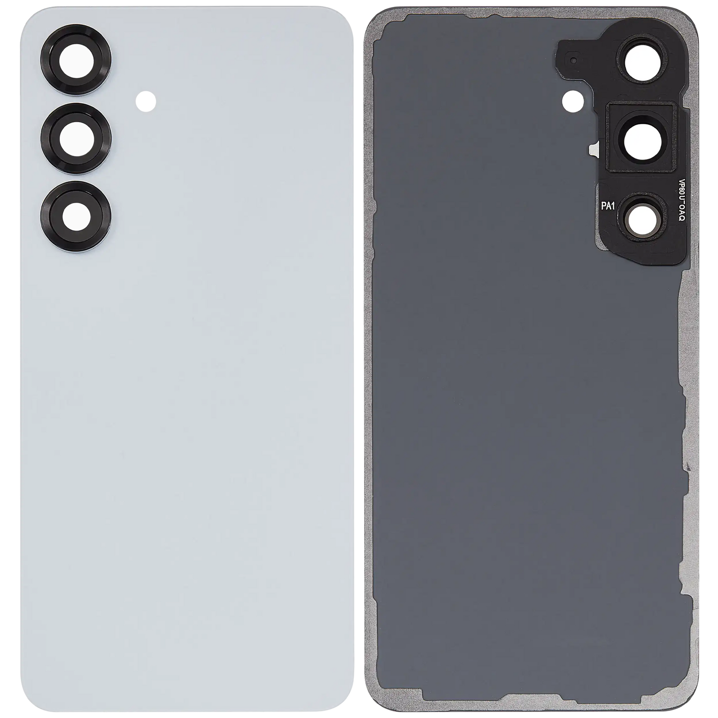 Back Glass Panel for Samsung Galaxy S25 5G Icy Blue with Camera Lens