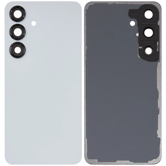 Back Glass Panel for Samsung Galaxy S25 5G Icy Blue with Camera Lens