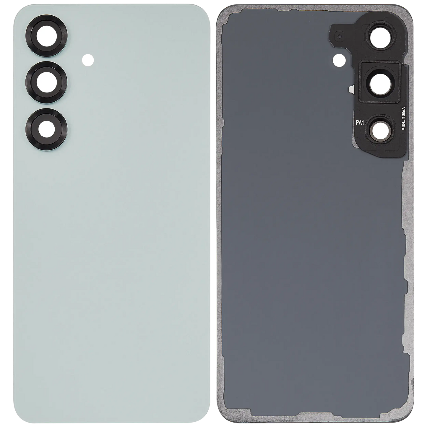 Back Glass Panel for Samsung Galaxy S25 5G Mint with Camera Lens