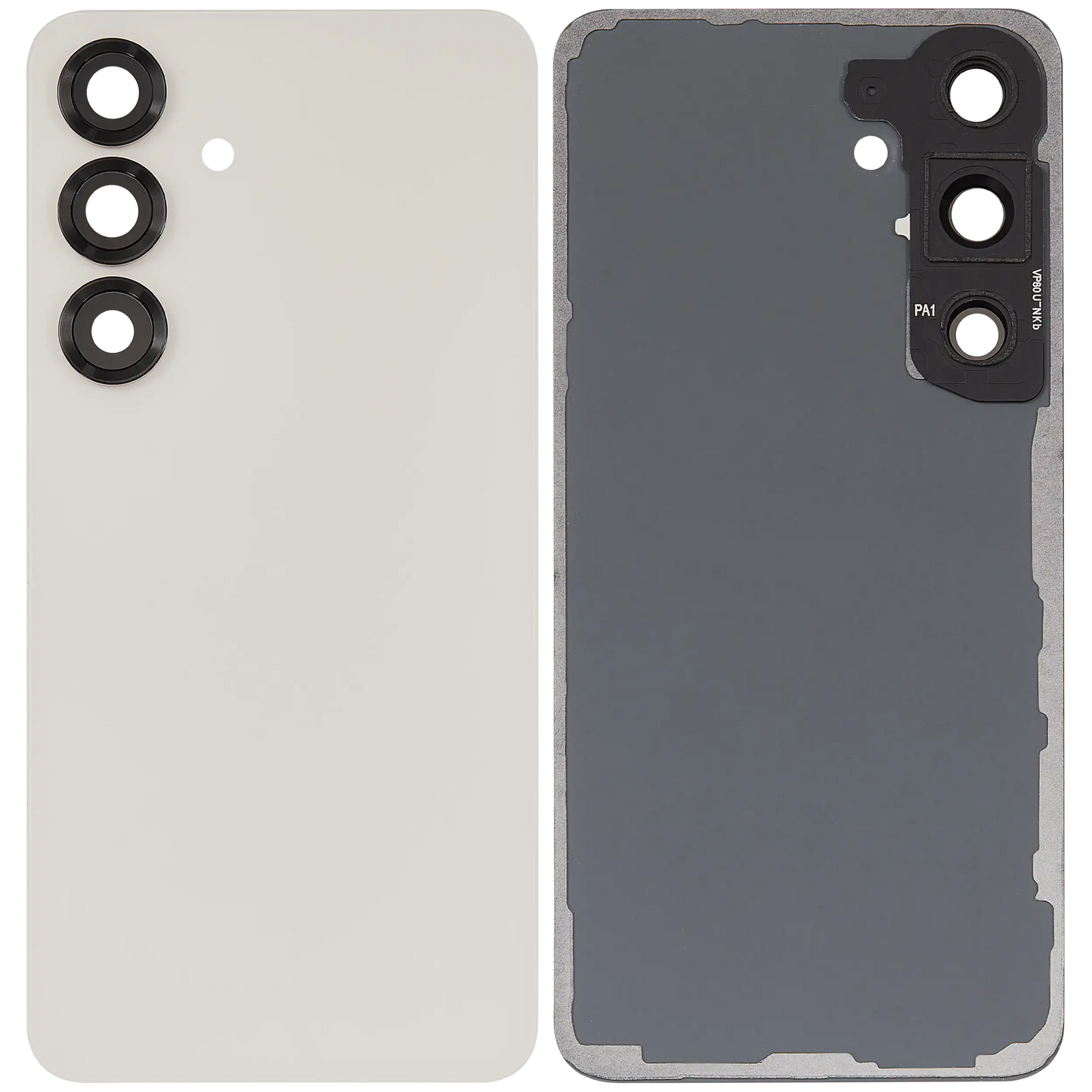 Back Glass Panel for Samsung Galaxy S25 5G Pink Gold with Camera Lens