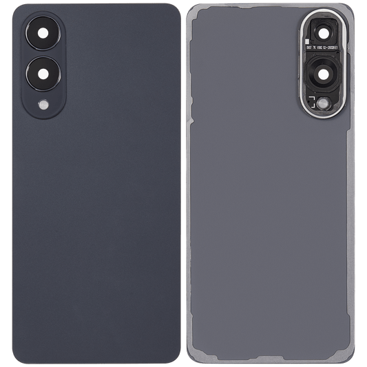 Back Glass Panel for Samsung Galaxy S25 Edge Titanium Jetblack with Camera Lens