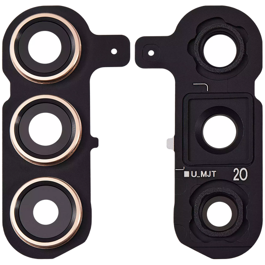 Camera Lens for Samsung Galaxy S24 Plus 5G Sandstone Orange with Frame