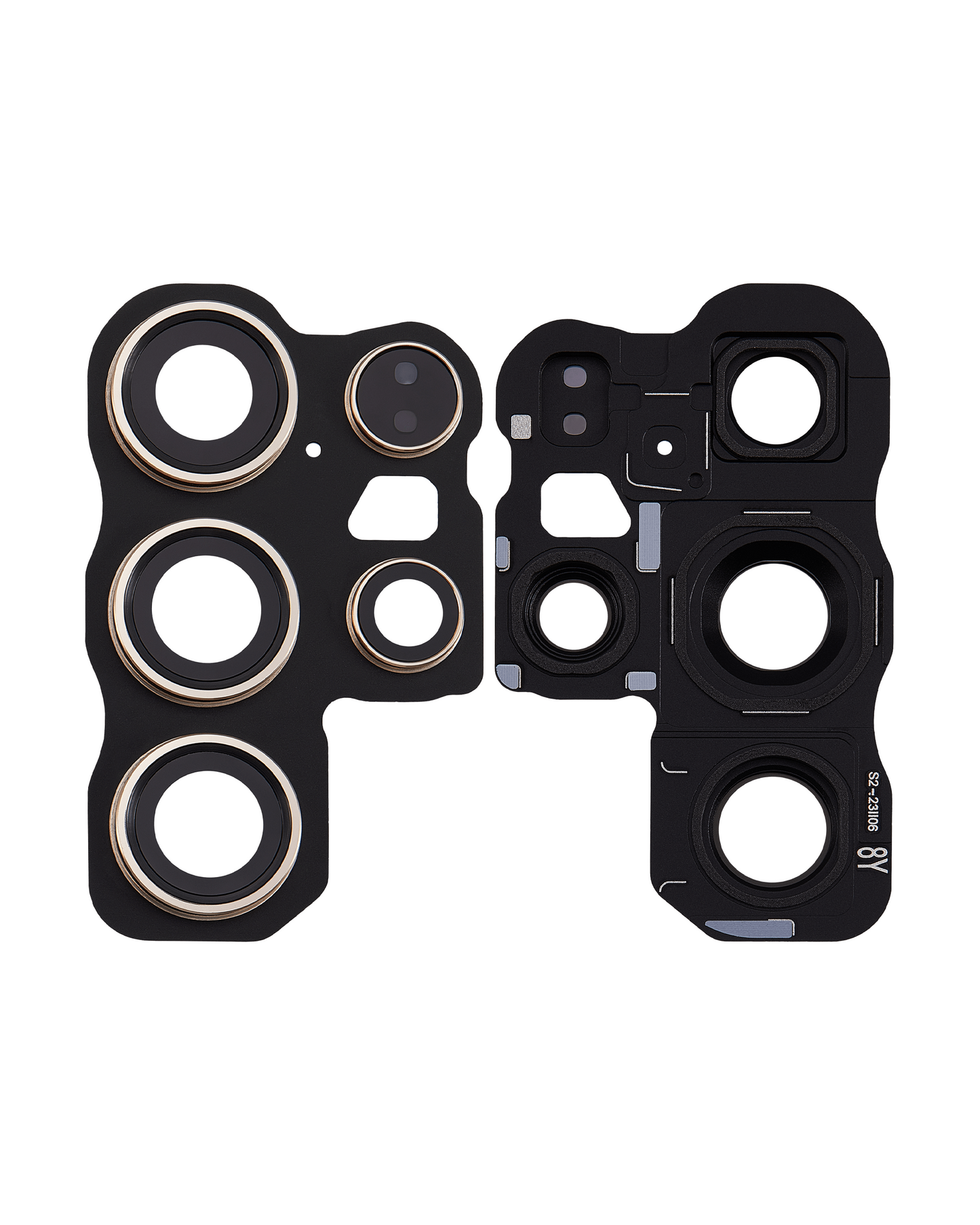 Camera Lens for Samsung Galaxy S24 Ultra 5G Titanium Yellow with Frame