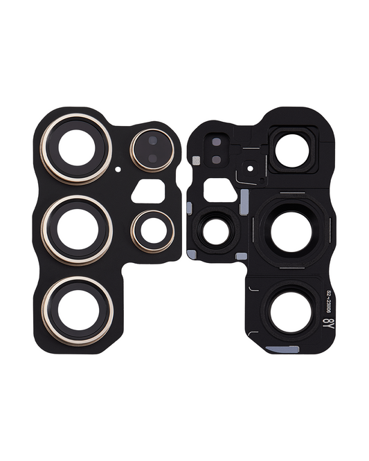 Camera Lens for Samsung Galaxy S24 Ultra 5G Titanium Yellow with Frame