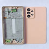 Back Panel With Middle Frame for Samsung Galaxy A33 5G : Awesome Peach