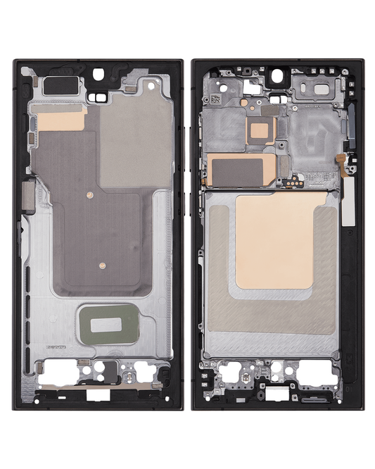 LCD Frame Middle Chassis for Samsung Galaxy S24 Ultra 5G Titanium Black