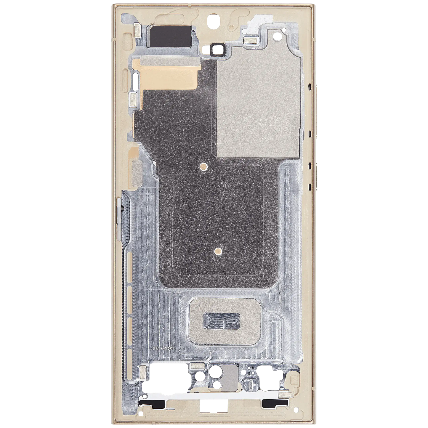 LCD Frame Middle Chassis for Samsung Galaxy S24 Ultra 5G Titanium Yellow