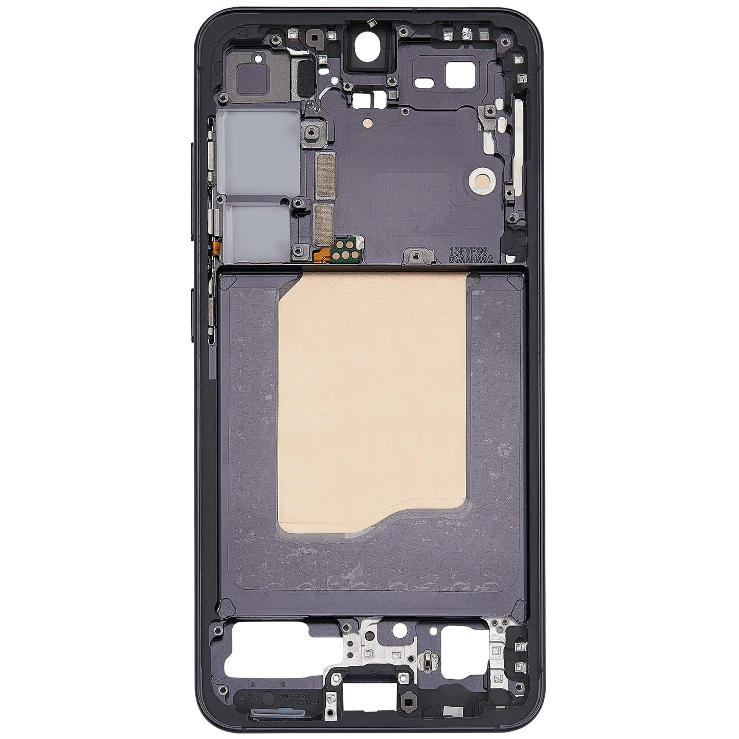 LCD Frame Middle Chassis for Samsung Galaxy S25 5G Blue Black