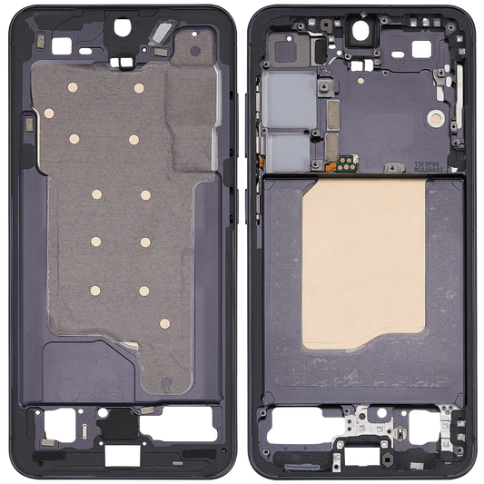 LCD Frame Middle Chassis for Samsung Galaxy S25 5G Blue Black