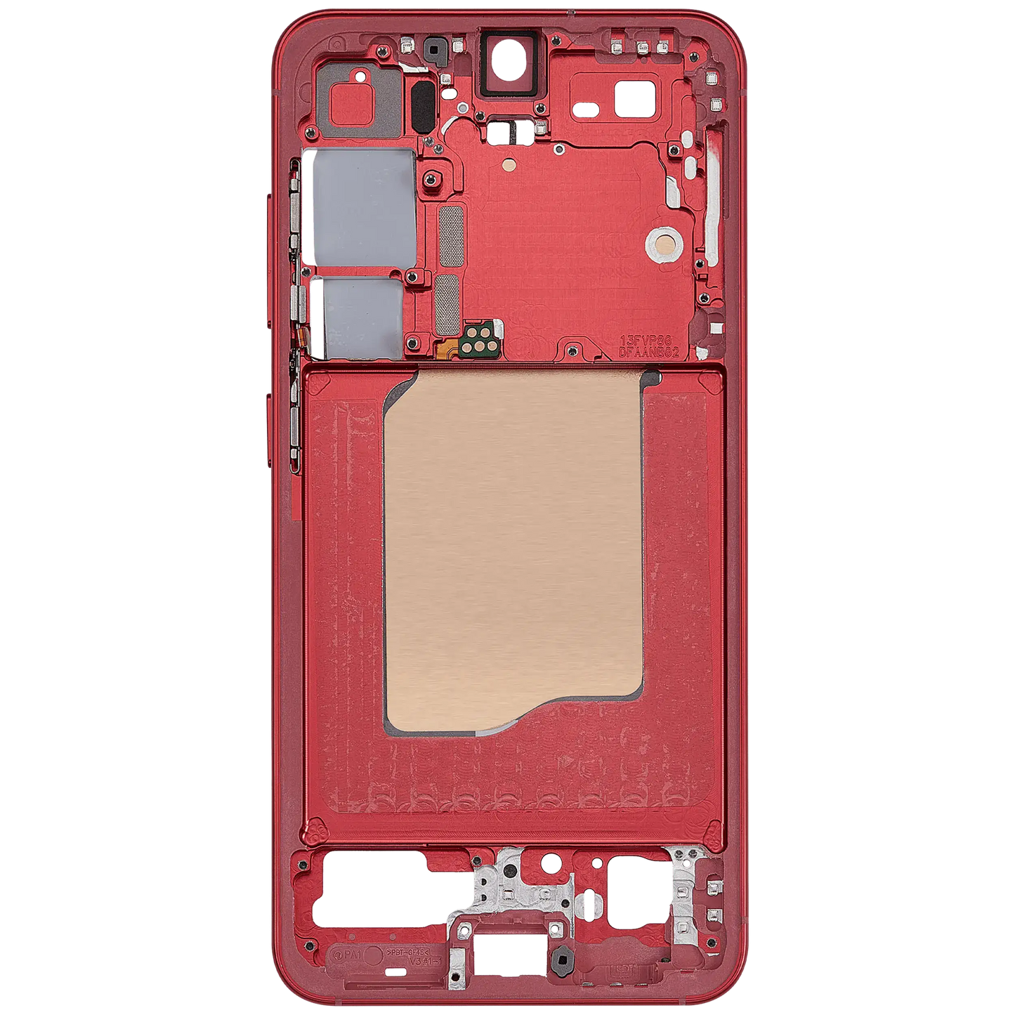 LCD Frame Middle Chassis for Samsung Galaxy S25 5G Coral Red