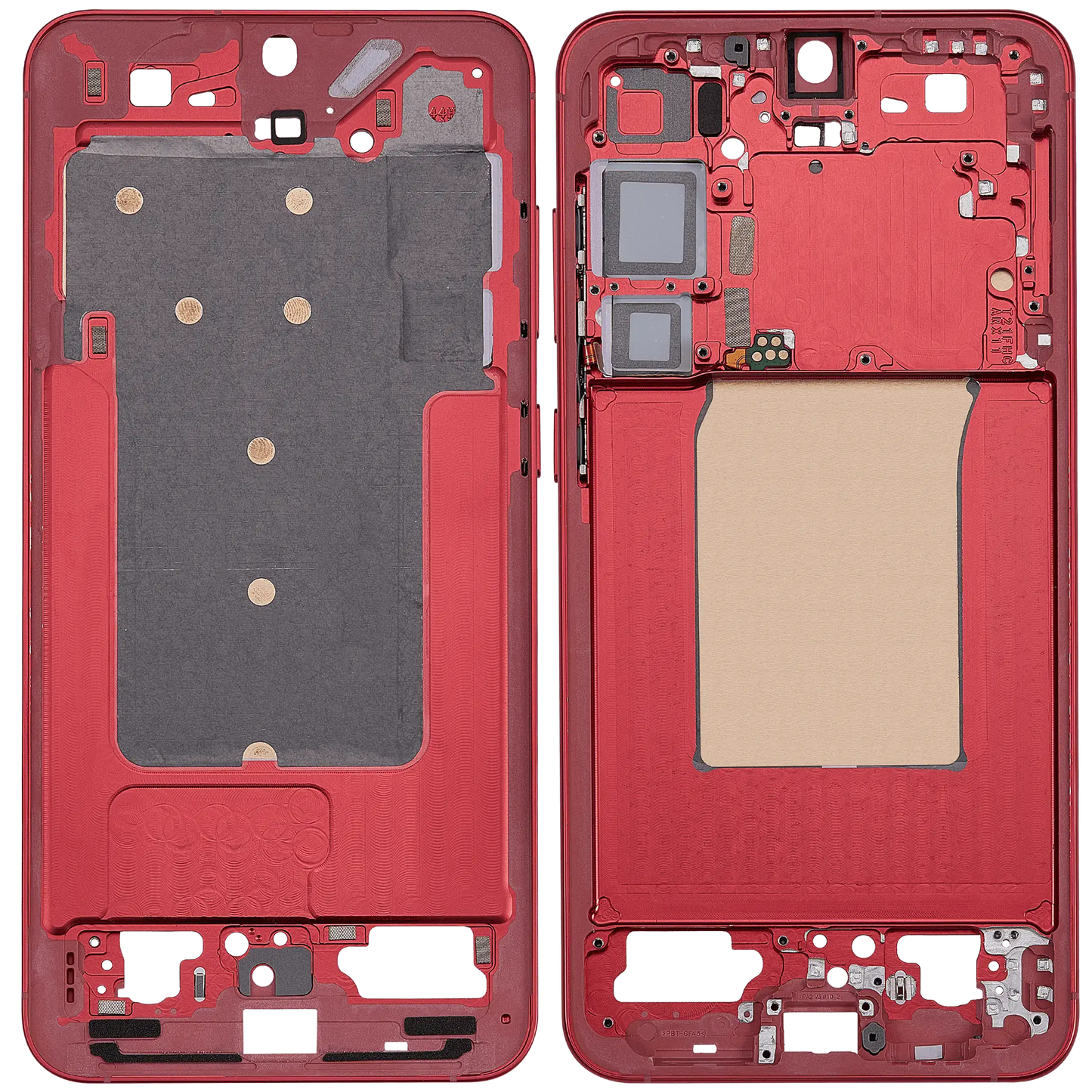 LCD Frame Middle Chassis for Samsung Galaxy S25 Plus 5G Coral Red