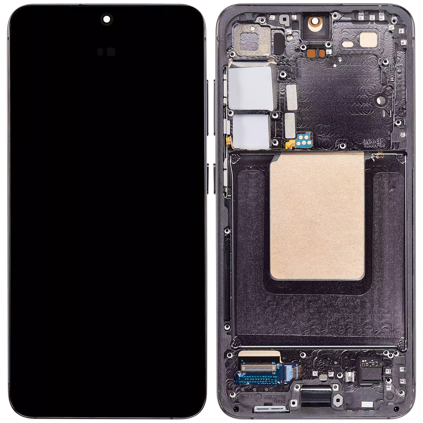 OLED Display Screen for Samsung Galaxy S24 5G Onyx Black with Frame Folder Combo Fingerprint Working