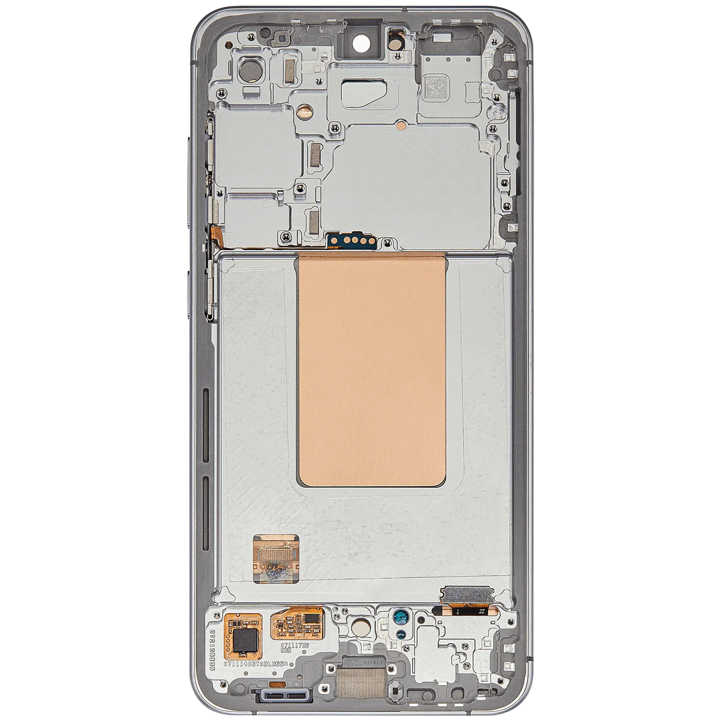 OLED Display Screen for Samsung Galaxy S24 FE 5G Gray with Frame Folder Combo Fingerprint Working