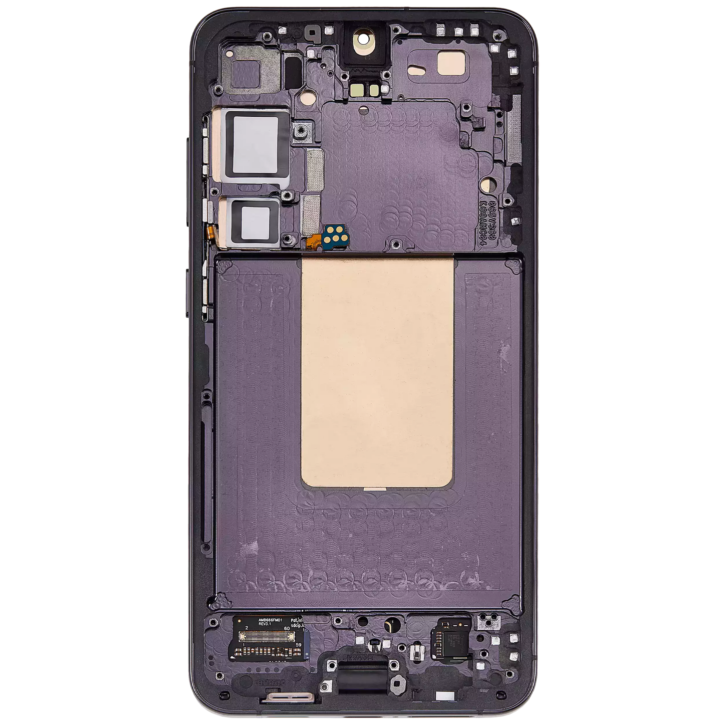 OLED Display Screen for Samsung Galaxy S24 Plus 5G Onyx Black with Frame Folder Combo Fingerprint Working