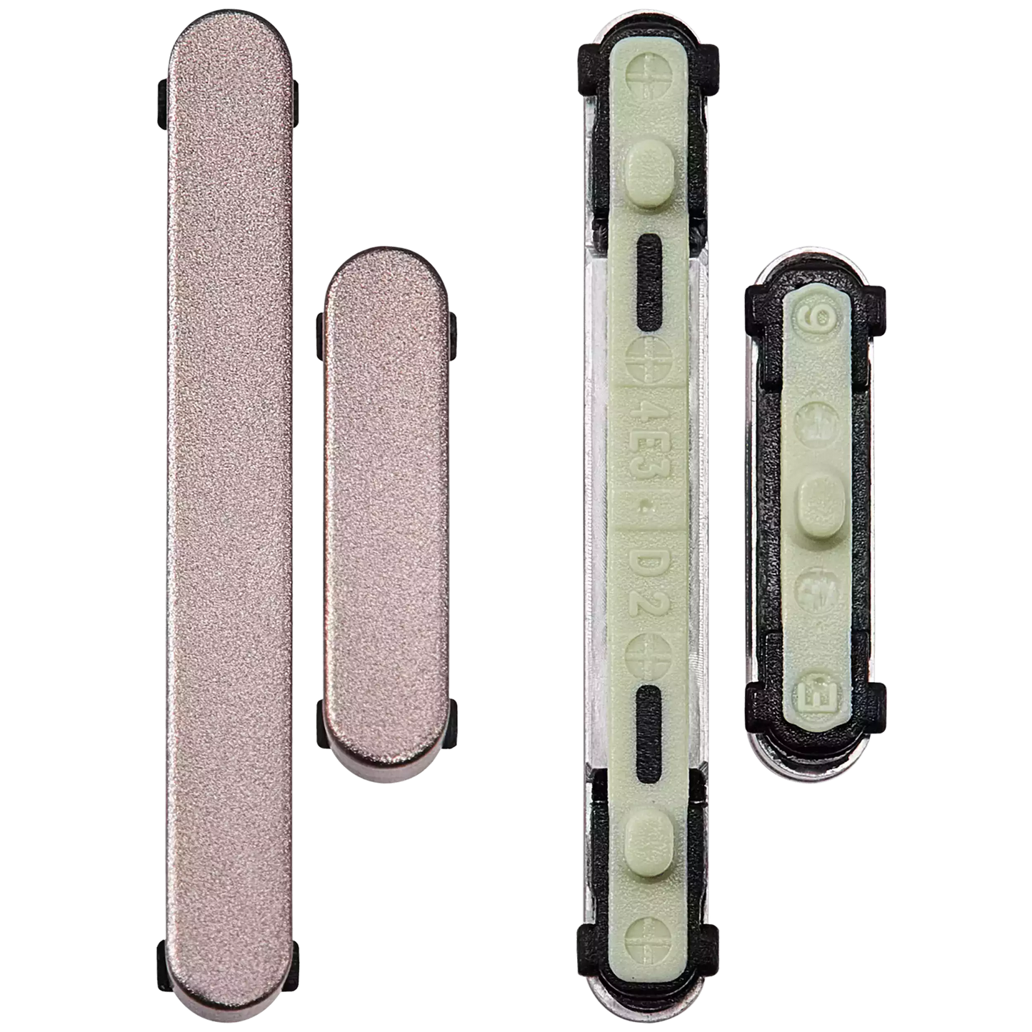 Outer Power Volume Button for Samsung Galaxy S24 Ultra 5G Titanium Gray