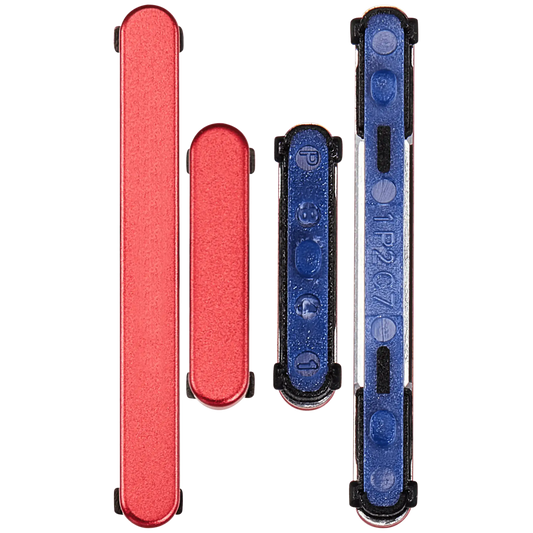 Outer Power Volume Button for Samsung Galaxy S25 5G Coral Red