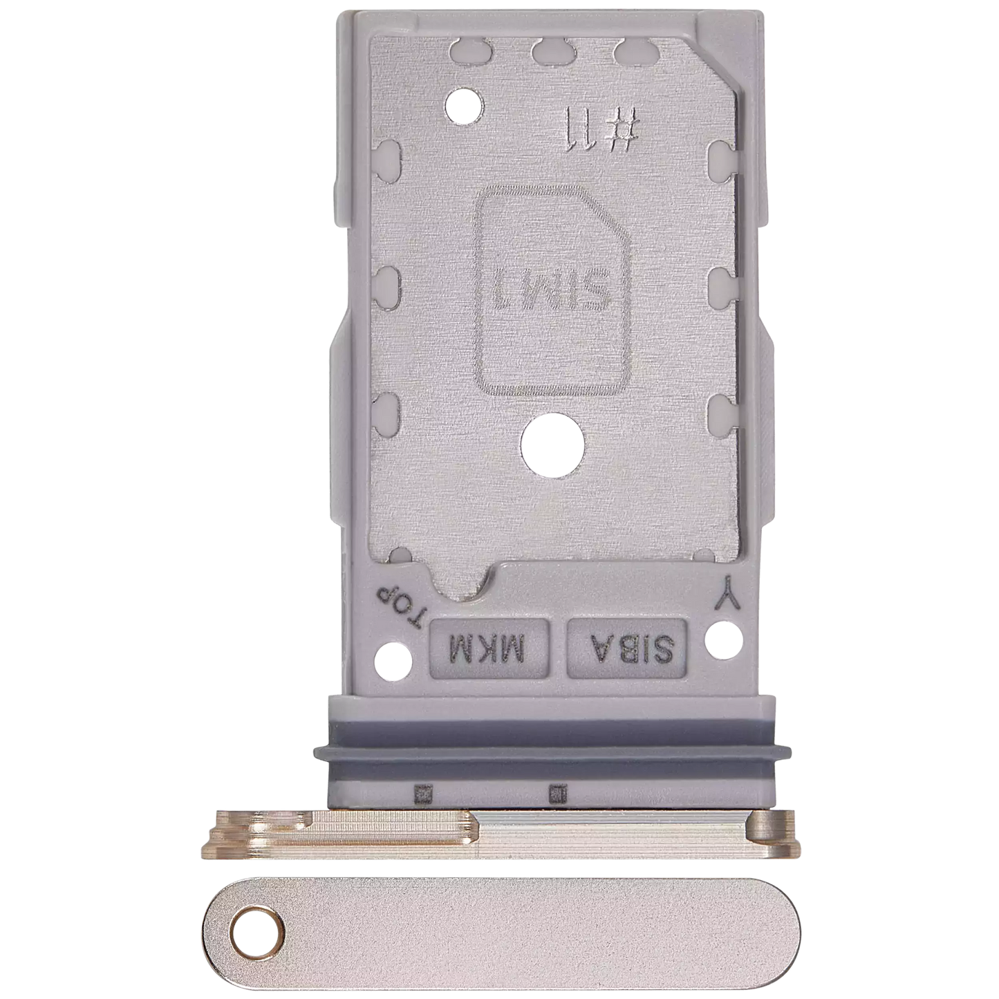 Sim Card Holder Tray for Samsung Galaxy S24 Plus 5G Amber Yellow