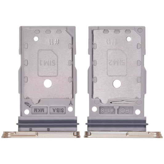 Sim Card Holder Tray for Samsung Galaxy S24 5G Amber Yellow