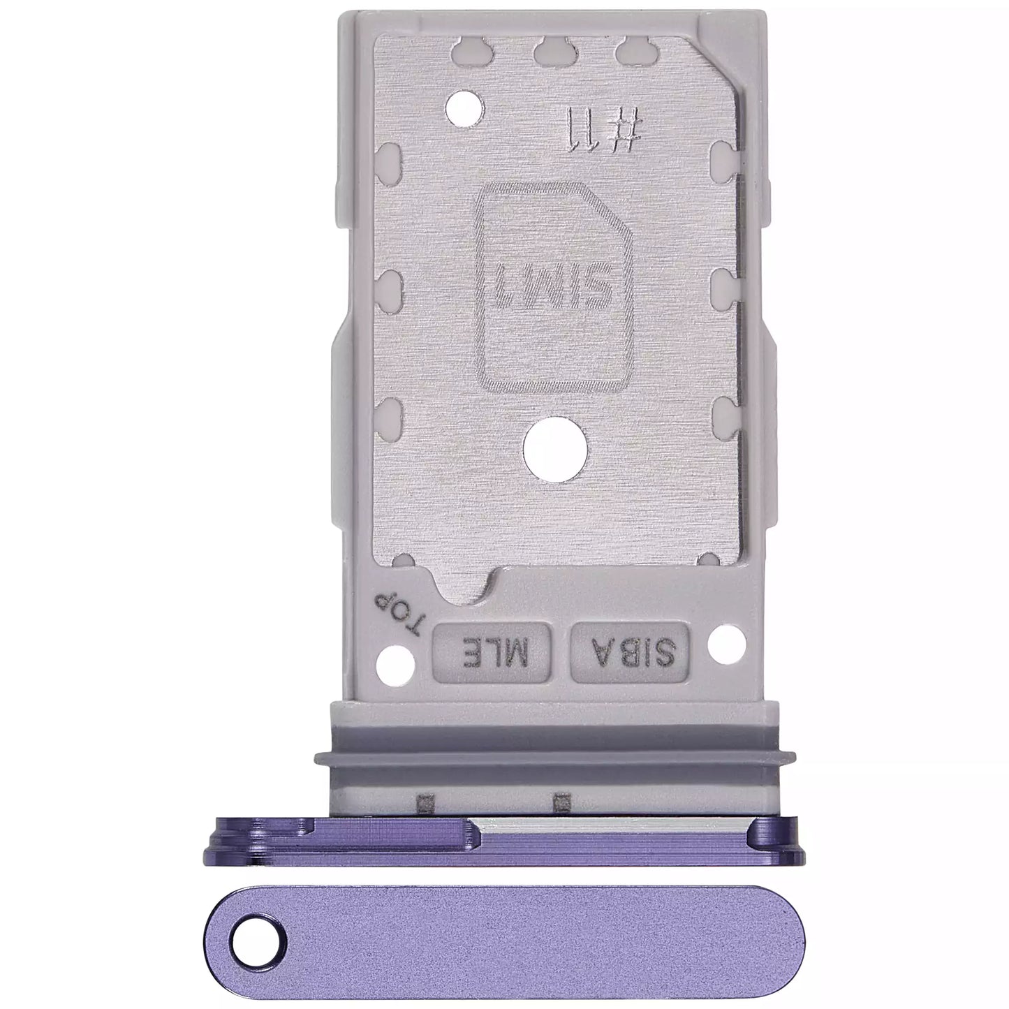 Sim Card Holder Tray for Samsung Galaxy S24 Plus 5G Cobalt Violet
