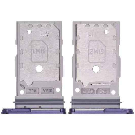Sim Card Holder Tray for Samsung Galaxy S24 5G Cobalt Violet