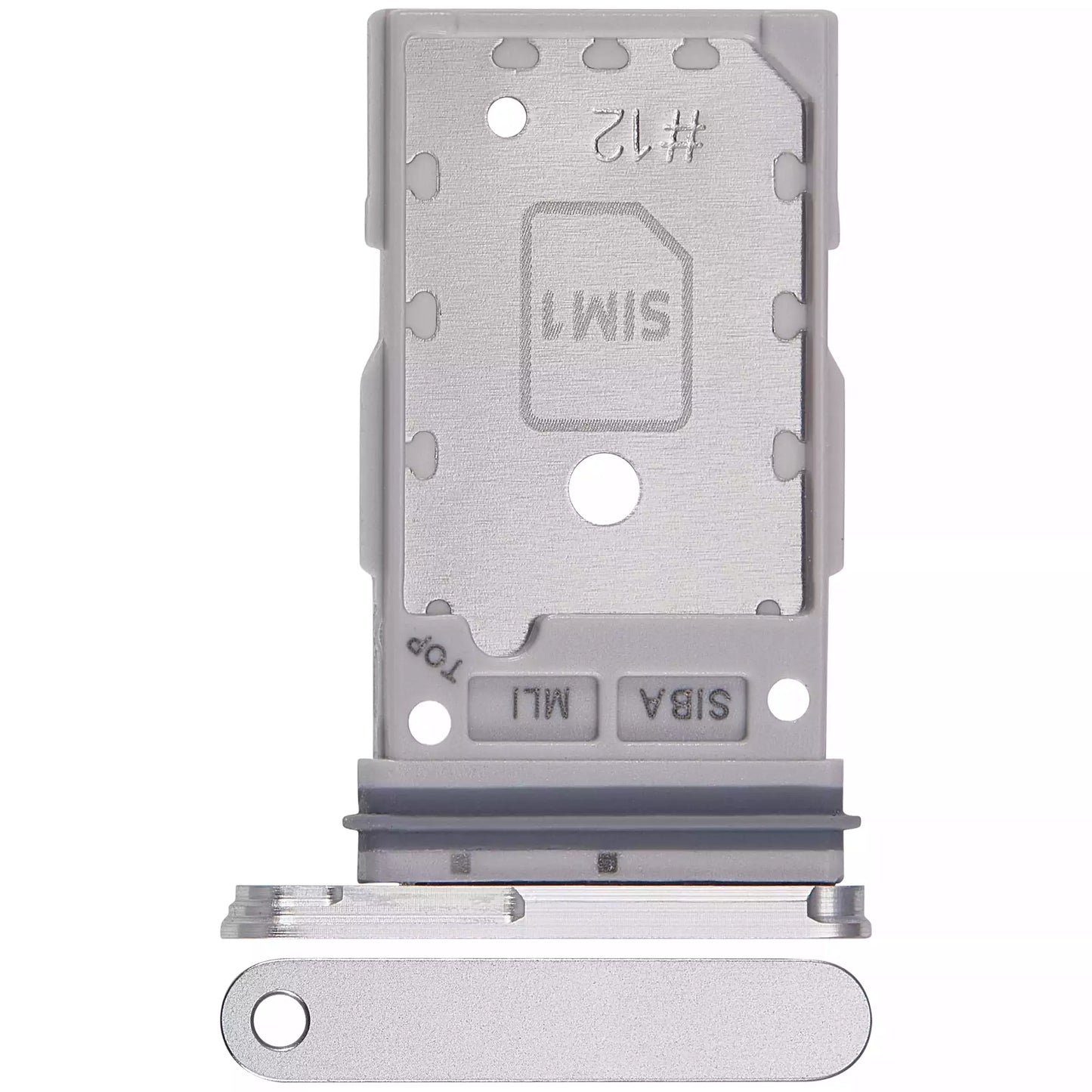 Sim Card Holder Tray for Samsung Galaxy S24 Plus 5G Marble Grey