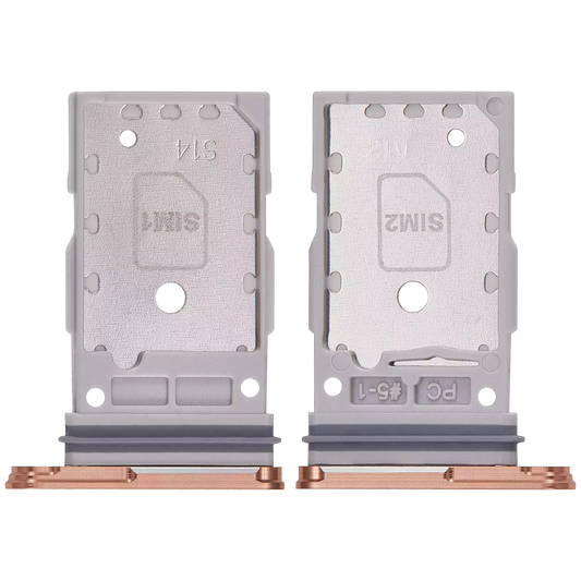 Sim Card Holder Tray for Samsung Galaxy S24 Plus 5G Sandstone Orange