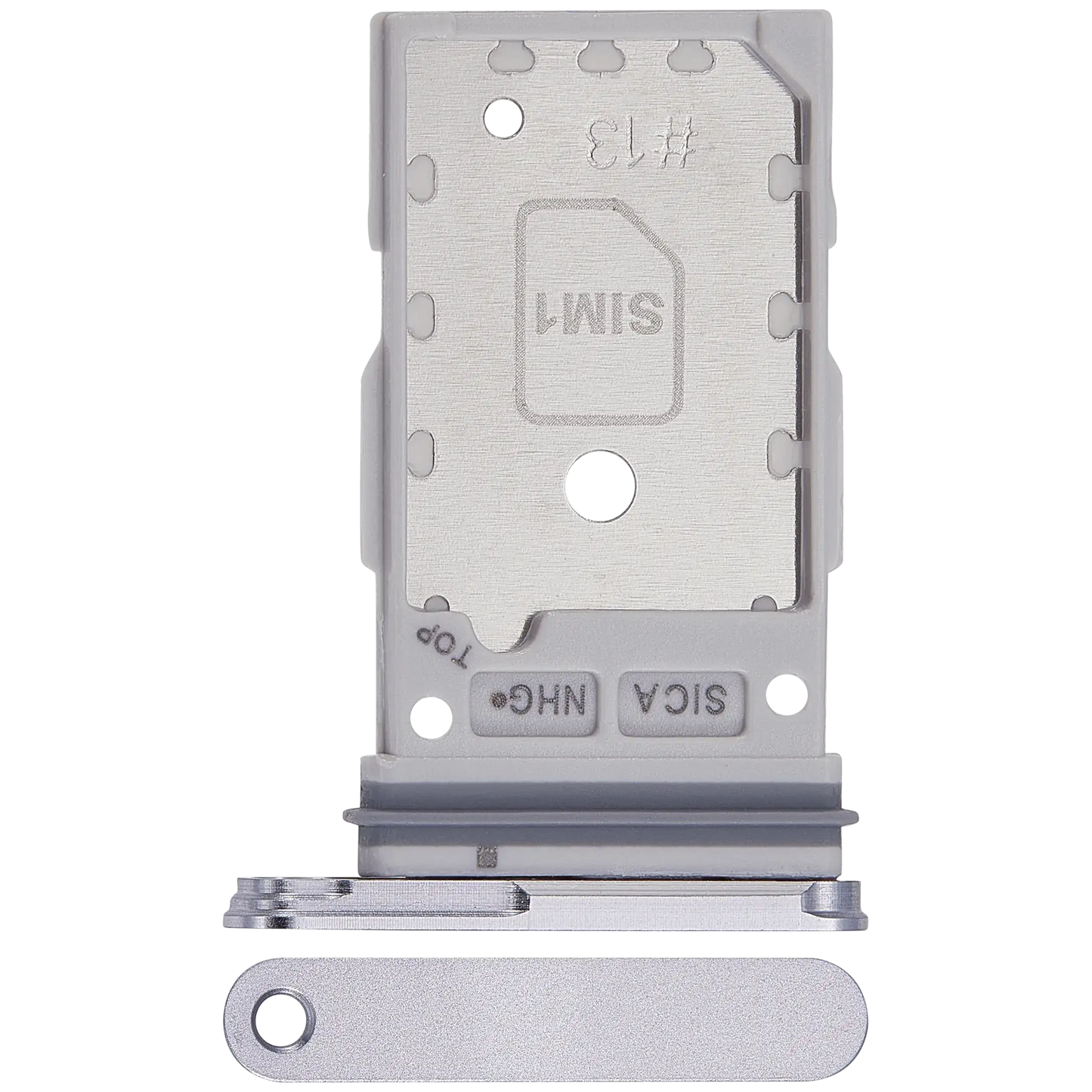 Sim Card Holder Tray for Samsung Galaxy S25 Plus 5G Silver Shadow