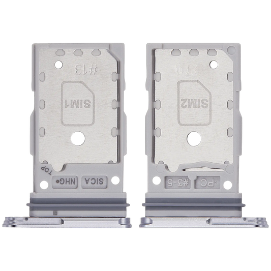Sim Card Holder Tray for Samsung Galaxy S25 5G Silver Shadow